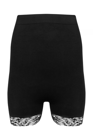 Vormend Broekje Hoge Taille - Zwart