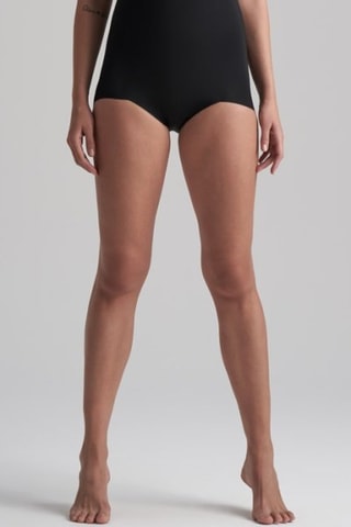 Corrigerende Slip Hoge Taille - Zwart