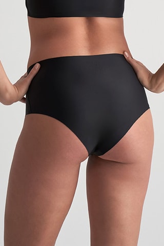 2 Slips Hoge Taille - Beige en zwart