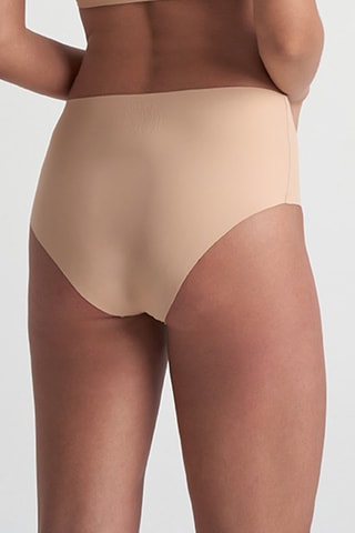 2 Slips Hoge Taille - Beige en zwart