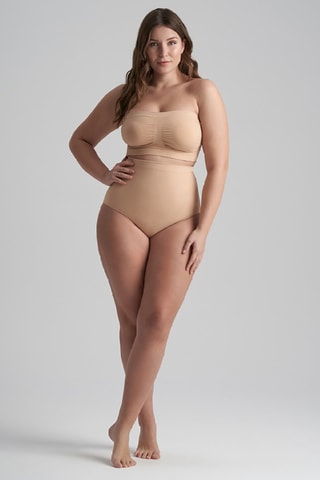 Vormende Slip Hoge Taille - Beige