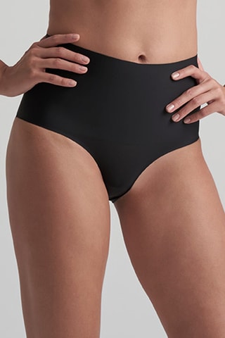 Corrigerende Slip Hoge Taille - Zwart