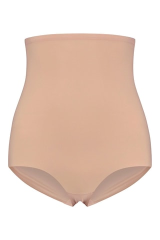 Corrigerende Slip Hoge Taille - Beige