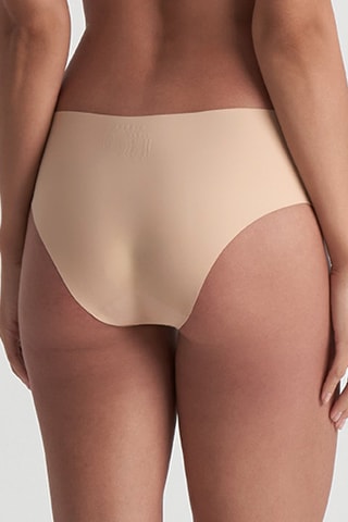2 Halfhoge Slips - Beige en Zwart