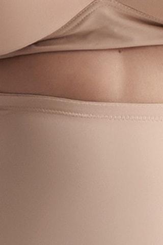 Vormend Wielrenbroekje Hoge Taille - Beige