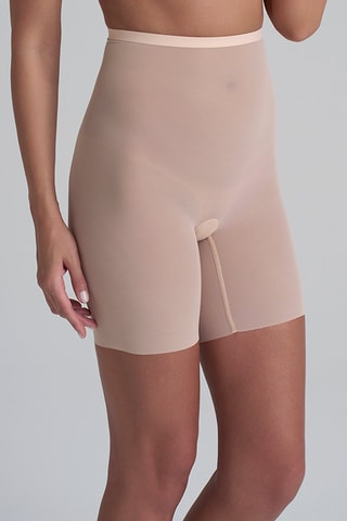 Vormend Broekje Hoge Taille - Beige