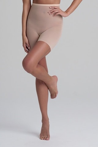 Vormend Broekje Hoge Taille - Beige