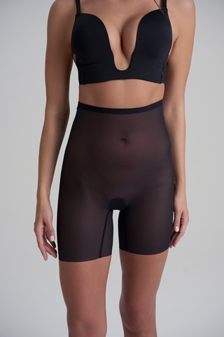 Vormend Broekje Hoge Taille - Zwart