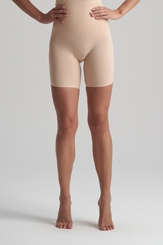 Corrigerend Wielrenbroekje Hoge Taille - Beige