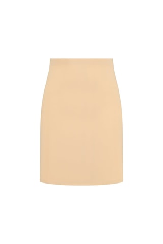 Vormende Minirok Hoge Taille - Beige