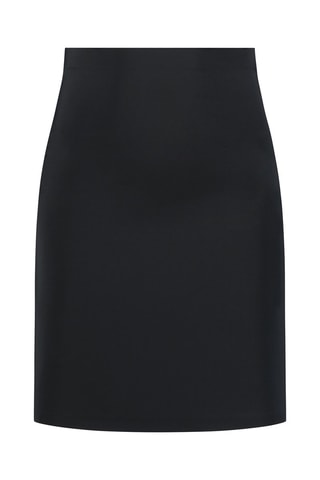 Vormende Minirok Hoge Taille - Zwart