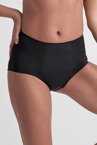 Menstruatieslip Hoge Taille - Zwart