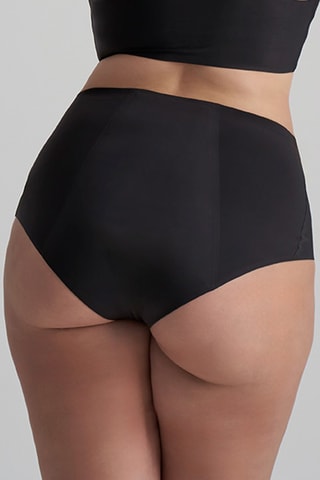 Menstruatieslip Hoge Taille - Zwart