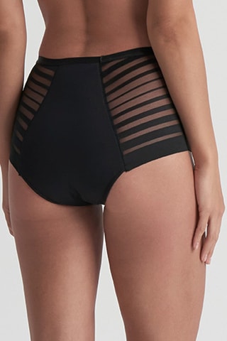 Menstruatieslip Hoge Taille - Zwart