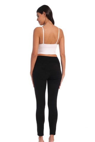 Legging Hoge Taille - Zwart - Magic Body Fashion