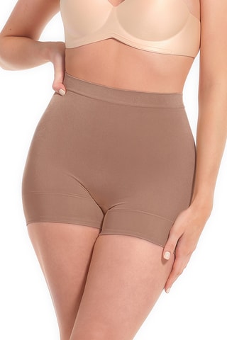 Push-up Broekje Hoge Taille - Taupe - Magic Body Fashion