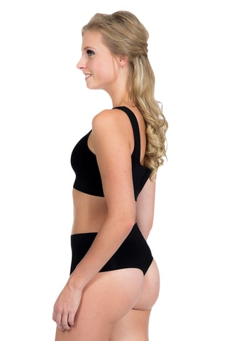 String met hoge taille - Zwart - Magic Body Fashion