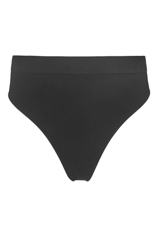 String met hoge taille - Zwart - Magic Body Fashion