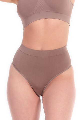 String met hoge taille - Bruin - Magic Body Fashion