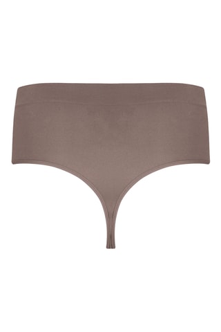 String met hoge taille - Bruin - Magic Body Fashion