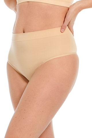 String met hoge taille - Ivoorkleurig - Magic Body Fashion