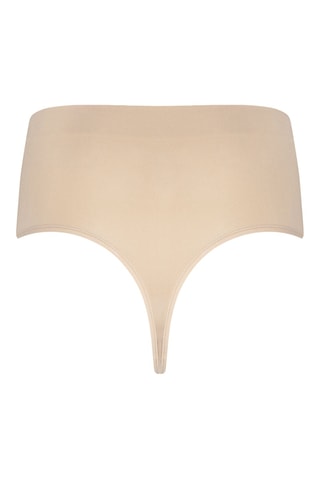 String met hoge taille - Ivoorkleurig - Magic Body Fashion