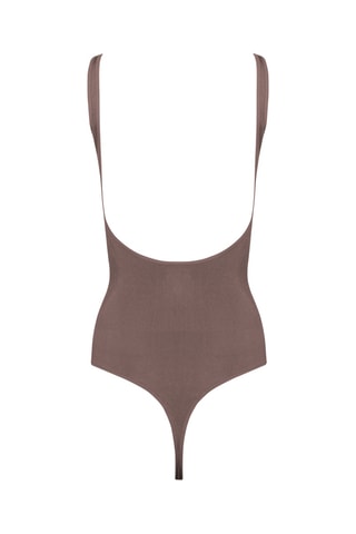 Vormende Stringbodysuit - Bruin - Magic Body Fashion