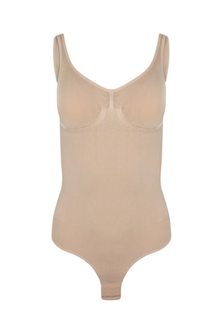 Vormende Stringbodysuit - Beige - Magic Body Fashion