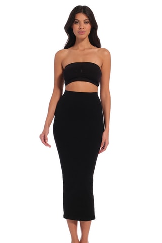 Nauwaansluitende Rok - Zwart - Magic Body Fashion