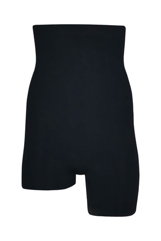 Asymmetrisch Wielrenbroekje Hoge Taille - Zwart - Magic Body Fashion