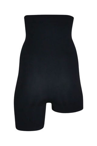 Asymmetrisch Wielrenbroekje Hoge Taille - Zwart - Magic Body Fashion