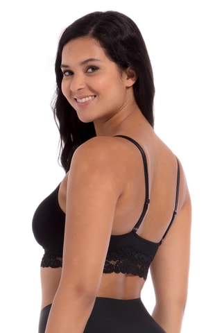 Bamboeviscose Sportbeha - Zwart - Magic Body Fashion