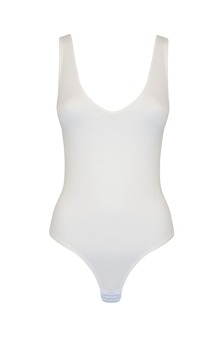 Stringbodysuit - Ecru - Magic Body Fashion