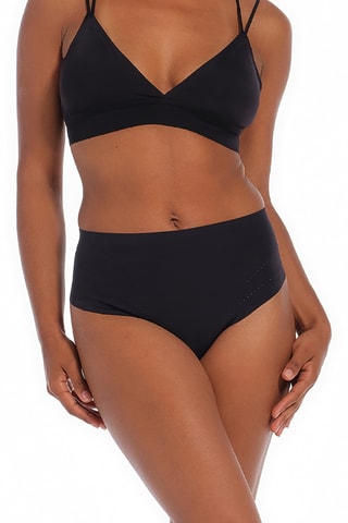 Vormende String Hoge Taille - Zwart - Magic Body Fashion