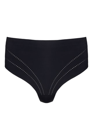 Vormende String Hoge Taille - Zwart - Magic Body Fashion