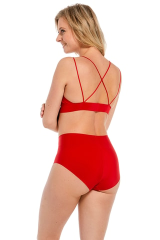 2 Hipsters Hoge Taille - Rood - Magic Body Fashion