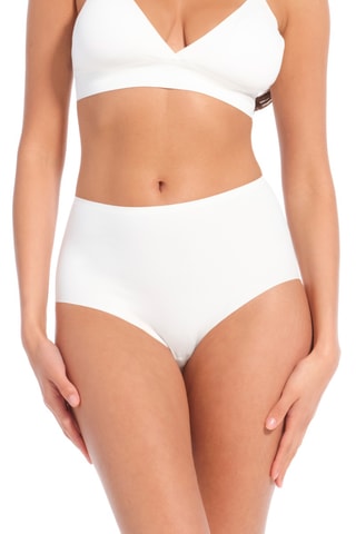 2 Hipsters Hoge Taille - Wit - Magic Body Fashion