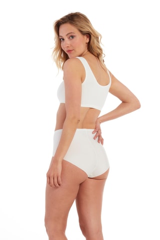 2 Hipsters Hoge Taille - Wit - Magic Body Fashion