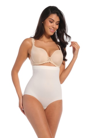 Vormende Slip met Hoge Taille - Wit - Magic Body Fashion