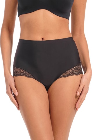 Hipster Hoge Taille - Zwart - Magic Body Fashion