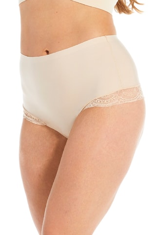 Hipster Hoge Taille - Beige - Magic Body Fashion