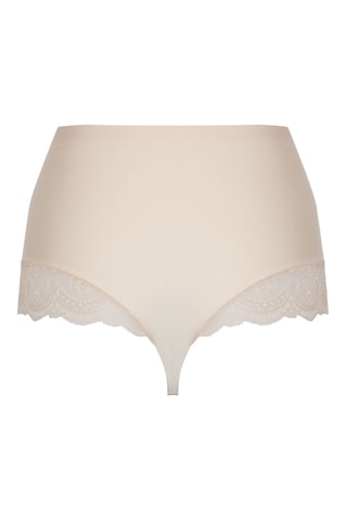Hipster Hoge Taille - Beige - Magic Body Fashion