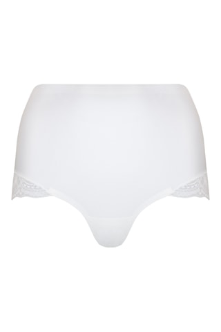 Hipster Hoge Taille - Wit - Magic Body Fashion