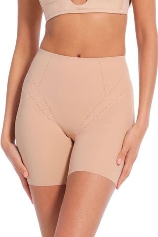 Vormend Broekje Hoge Taille - Beige - Magic Body Fashion