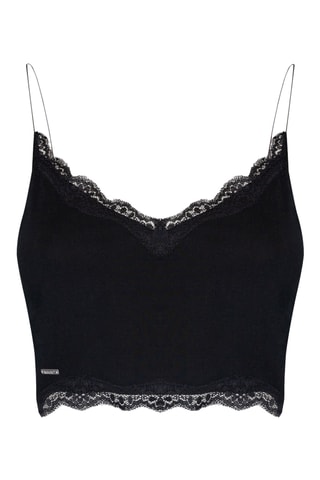 Crop Top - Zwart - Magic Body Fashion