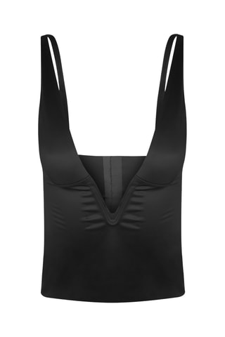 Crop Top - Zwart - Magic Body Fashion
