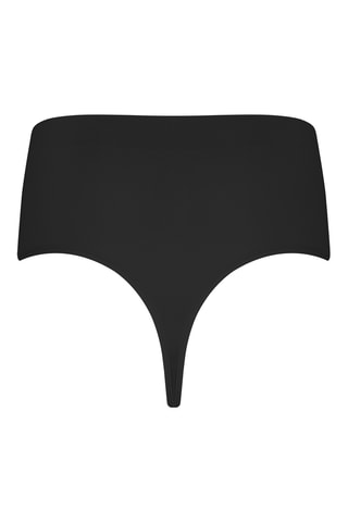 String met hoge taille - Zwart - Magic Body Fashion