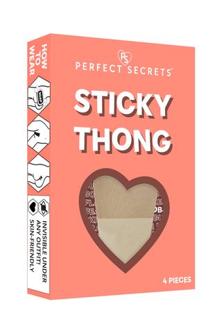 4 C-strings - Beige - Magic Body Fashion