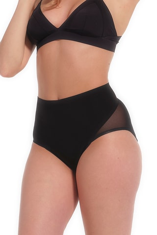 Slip Hoge Taille - Zwart - Magic Body Fashion
