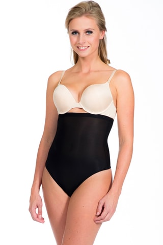 Vormende String Hoge Taille - Zwart - Magic Body Fashion